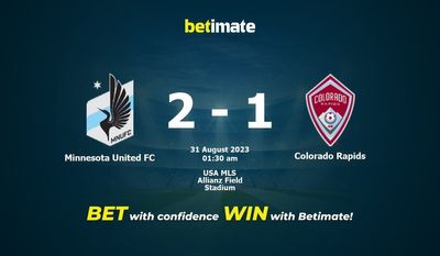 Minnesota United FC vs Colorado Rapids przewidywania, kursy i typy bukmacherskie 31.08.2023