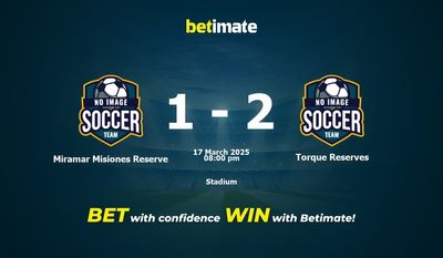Miramar Misiones Reserve vs Torque Reserves Prognoza, kursy i porady bukmacherskie 17.03.2025
