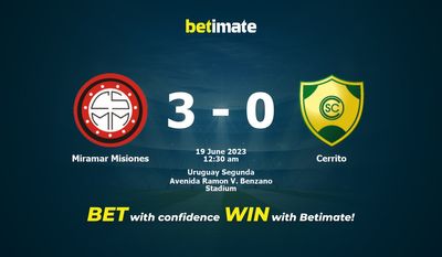 Miramar Misiones vs Cerrito Prognozy, kursy i typy bukmacherskie 18.06.2023