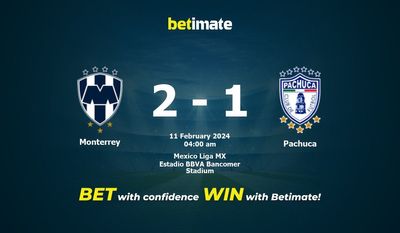Monterrey – Pachuca przewidywania, kursy i typy bukmacherskie 11.02.2024