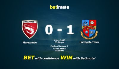 Morecambe vs Harrogate Town Prognoza, kursy i porady dotyczące zakładów 05/03/2025