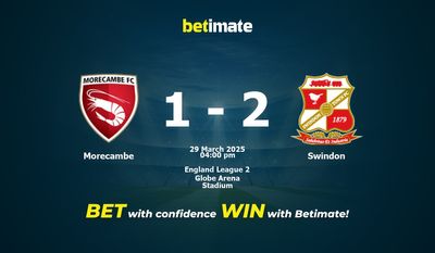 Morecambe vs Swindon Prognoza, kursy i porady dotyczące zakładów 29.03.2025