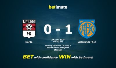 Nardo vs Aalesunds FK 2 przewidywania, kursy i typy bukmacherskie 29.04.2025