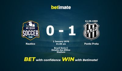 Nautico vs Ponte Preta prognozy, kursy i typy bukmacherskie 01.01.1970
