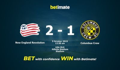 New England Revolution vs Columbus Crew przewidywania, kursy i typy bukmacherskie 10.04.2023
