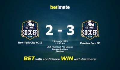 New York City FC II vs Carolina Core FC Prognoza, kursy i porady dotyczące zakładów 24.03.2025
