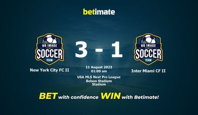 New York City FC II vs Inter Miami CF II Prognozy, kursy i typy bukmacherskie 08.11.2023
