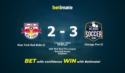New York Red Bulls II – Chicago Fire II przewidywania, kursy i typy bukmacherskie 10.01.2023