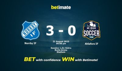 Norrby IF vs Ahlafors IF Prognozy, kursy i typy bukmacherskie 21.08.2023