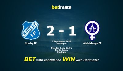 Norrby IF vs Atvidabergs FF przewidywania, kursy i typy bukmacherskie 09.02.2023