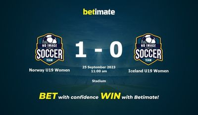 Norwegia U19 Kobiety vs Islandia U19 Kobiety Przewidywania, kursy i typy bukmacherskie 25.09.2023