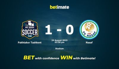 Pakhtakor Tashkent vs Nasaf przewidywania, kursy i typy bukmacherskie 24.08.2023