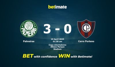 Palmeiras – Cerro Porteno przewidywania, kursy i typy bukmacherskie 04.10.2025