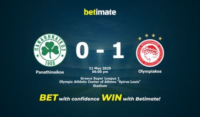 Panathinaikos vs Olympiakos Prognoza, kursy i porady bukmacherskie 05/11/2025