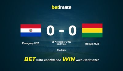 Paragwaj U23 vs Boliwia U23 Prognozy, kursy i typy bukmacherskie 15.11.2023