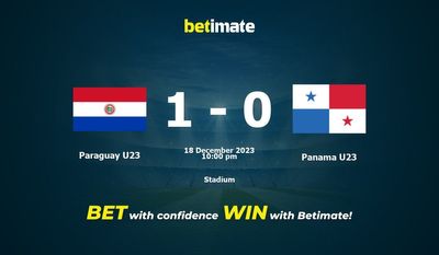 Paragwaj U23 vs Panama U23 Prognozy, kursy i statystyki Typy bukmacherskie 18.12.2023