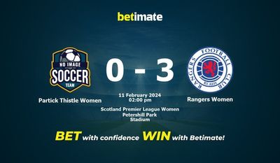 Partick Thistle Women vs Rangers Women Prognozy, kursy i typy bukmacherskie 11.02.2024