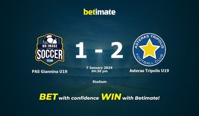 PAS Giannina U19 vs Asteras Tripolis U19 Prognozy, kursy i typy bukmacherskie 01.07.2024