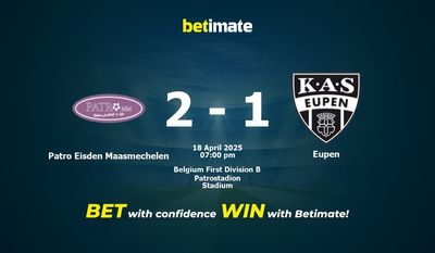 Patro Eisden Maasmechelen – Eupen przewidywania, kursy i typy bukmacherskie 18.04.2025