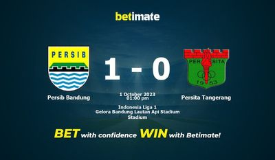 Persib Bandung vs Persita Tangerang Prognozy, kursy i typy bukmacherskie 10.01.2023