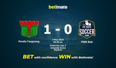 Persita Tangerang vs PSBS Biak przewidywania, kursy i typy bukmacherskie 05.03.2025