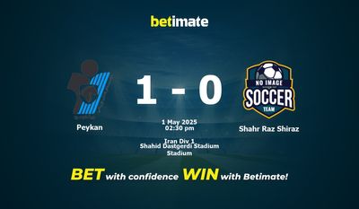 Peykan vs Shahr Raz Shiraz Prognoza, Kursy i Porady Zakładowe 05/01/2025