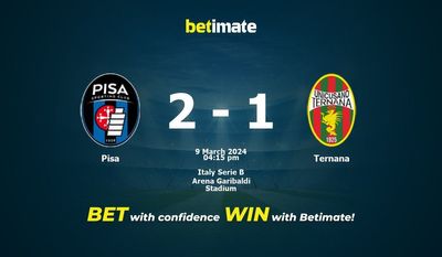 Piza – Ternana przewidywania, kursy i typy bukmacherskie 03.09.2024