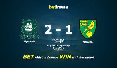 Plymouth vs Norwich Prognoza, Kursy i Porady Zakładowe 04/05/2025