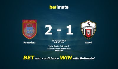 Pontedera vs Ascoli Prognoza, kursy i porady dotyczące zakładów 22.03.2025