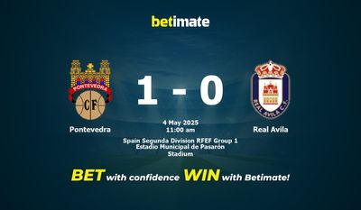 Pontevedra vs Real Avila Prognoza, kursy i porady dotyczące zakładów 05/04/2025