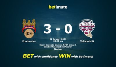Pontevedra – Valladolid B przewidywania, kursy i typy bukmacherskie 21.01.2024