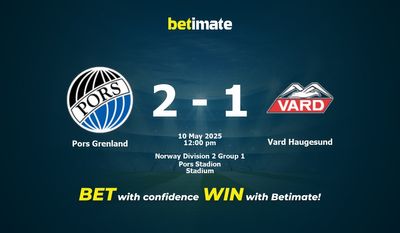 Pors Grenland – Vard Haugesund przewidywania, kursy i typy bukmacherskie 05.10.2025
