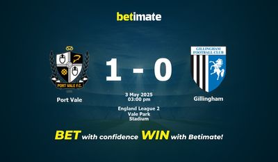 Port Vale vs Gillingham Prognoza, kursy i porady dotyczące zakładów 05/03/2025