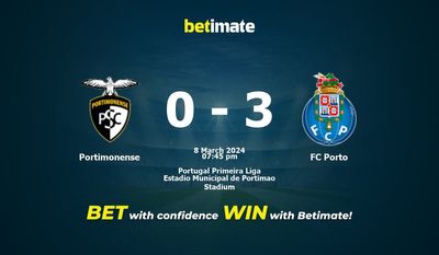 Portimonense – FC Porto przewidywania, kursy i typy bukmacherskie 08.03.2024
