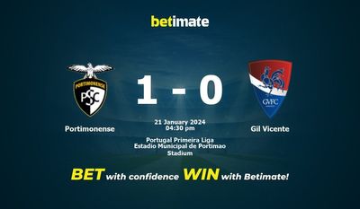 Portimonense – Gil Vicente przewidywania, kursy i typy bukmacherskie 21.01.2024