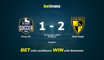 Proxy SC vs Wadi Degla przewidywania, kursy i typy bukmacherskie 12.02.2024