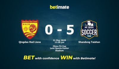 Qingdao Red Lions vs Shandong Taishan Prognoza, kursy i porady dotyczące zakładów 21.05.2025