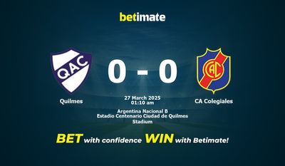 Quilmes vs CA Colegiales przewidywania, kursy i typy bukmacherskie 27.03.2025
