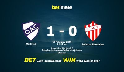 Quilmes – Talleres Remedios przewidywania, kursy i typy bukmacherskie 02.10.2024