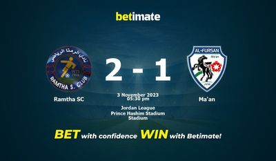 Ramtha SC vs Ma'an przewidywania, kursy i typy bukmacherskie 11.03.2023