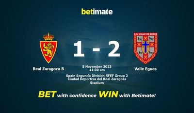 Real Saragossa B – Valle Egues przewidywania, kursy i typy bukmacherskie 11.05.2023