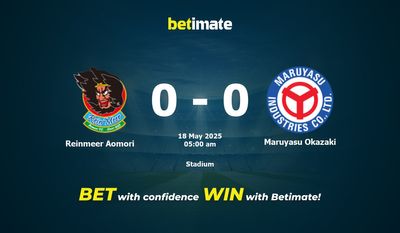 Reinmeer Aomori vs Maruyasu Okazaki Prognoza, kursy i porady bukmacherskie 05/18/2025