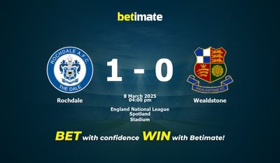 Rochdale vs Wealdstone Prognoza, kursy i porady dotyczące zakładów 03/08/2025