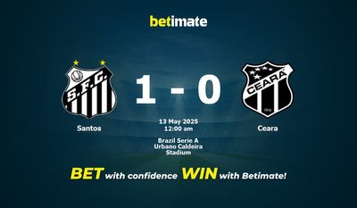 Santos vs Ceara Prognoza, Kursy i Porady Zakładowe 05/12/2025