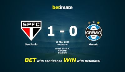 Sao Paulo vs Gremio Prognoza, Kursy i Porady Zakładowe 05/18/2025