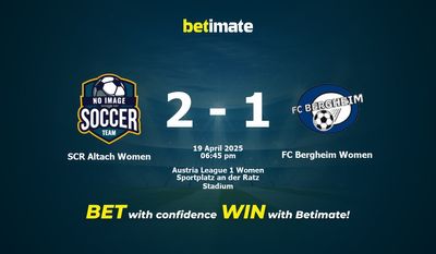 SCR Altach Women vs FC Bergheim Women Prognoza, kursy i porady dotyczące zakładów 19.04.2025