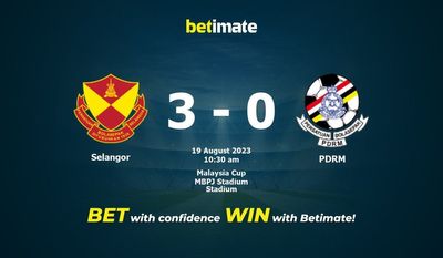 Selangor vs PDRM Prognozy, kursy i typy bukmacherskie 19.08.2023