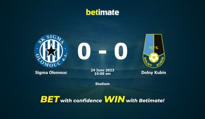 Sigma Ołomuniec vs Dolny Kubin Prognozy, kursy i typy bukmacherskie 24.06.2023