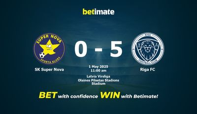 SK Super Nova vs Riga FC Prognoza, kursy i porady bukmacherskie 05/01/2025