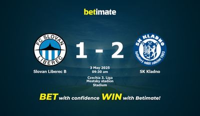 Slovan Liberec B vs SK Kladno Prognozy, kursy i typy bukmacherskie 05.03.2025